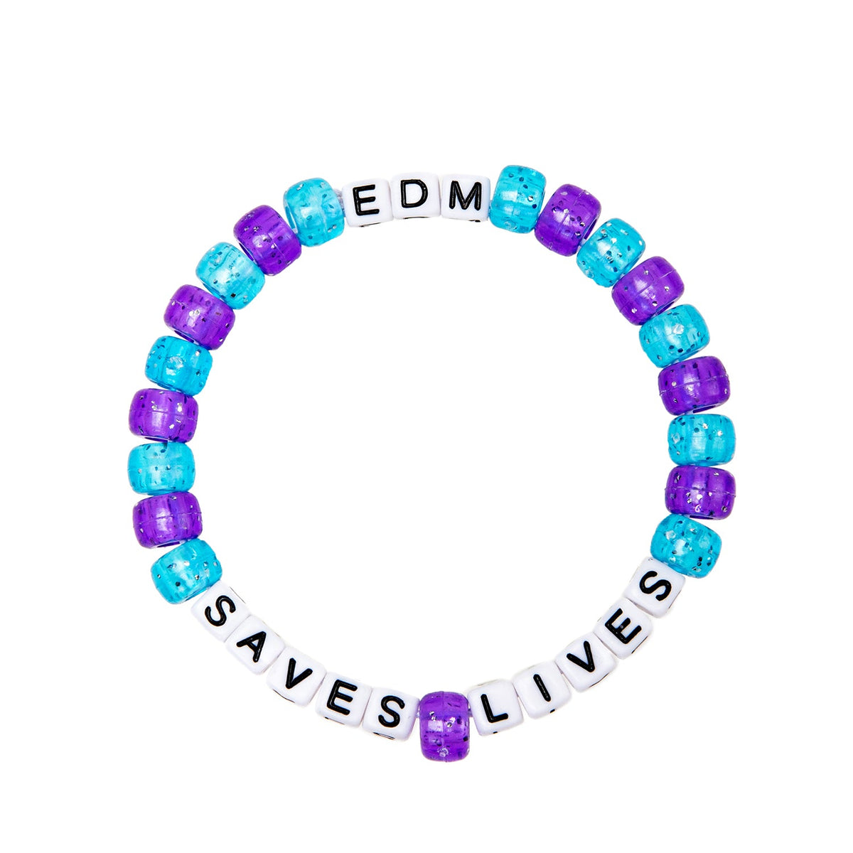 EDM Saves Lives Kandi Bracelet