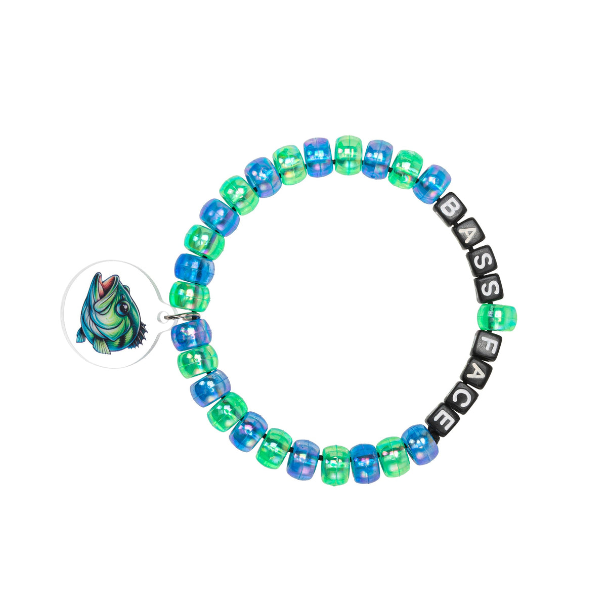Bass Face Kandi Bracelet