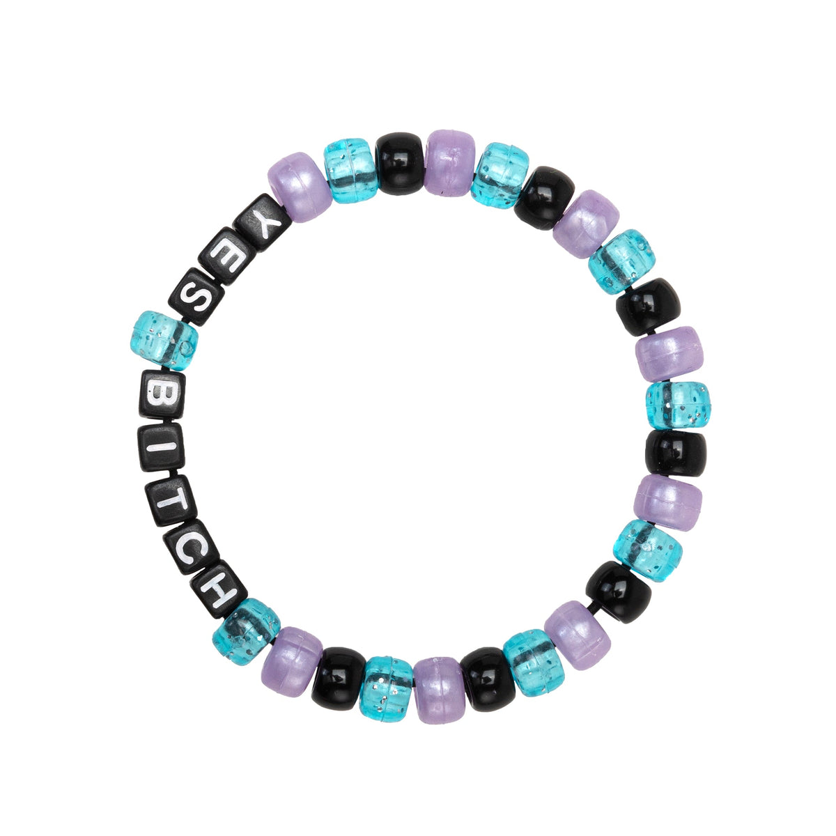 Yes B*tch Kandi Bracelet