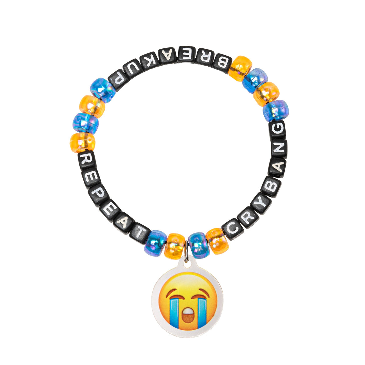 Cry Bang Breakup Repeat Kandi Bracelet