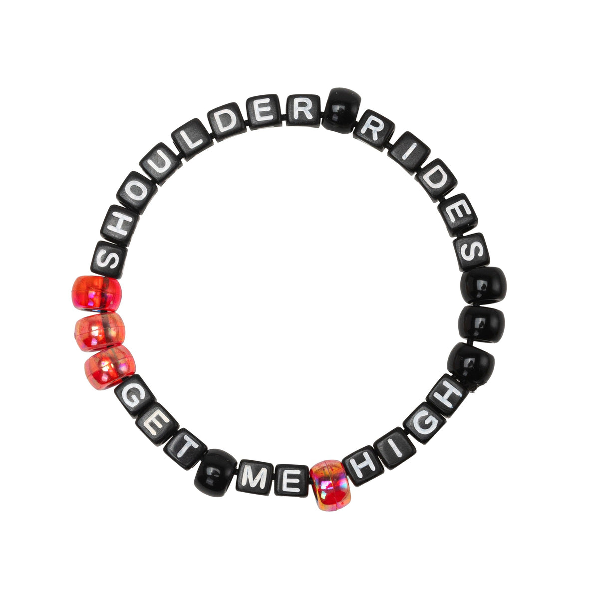 Shoulder Rides Get Me High Kandi Bracelet