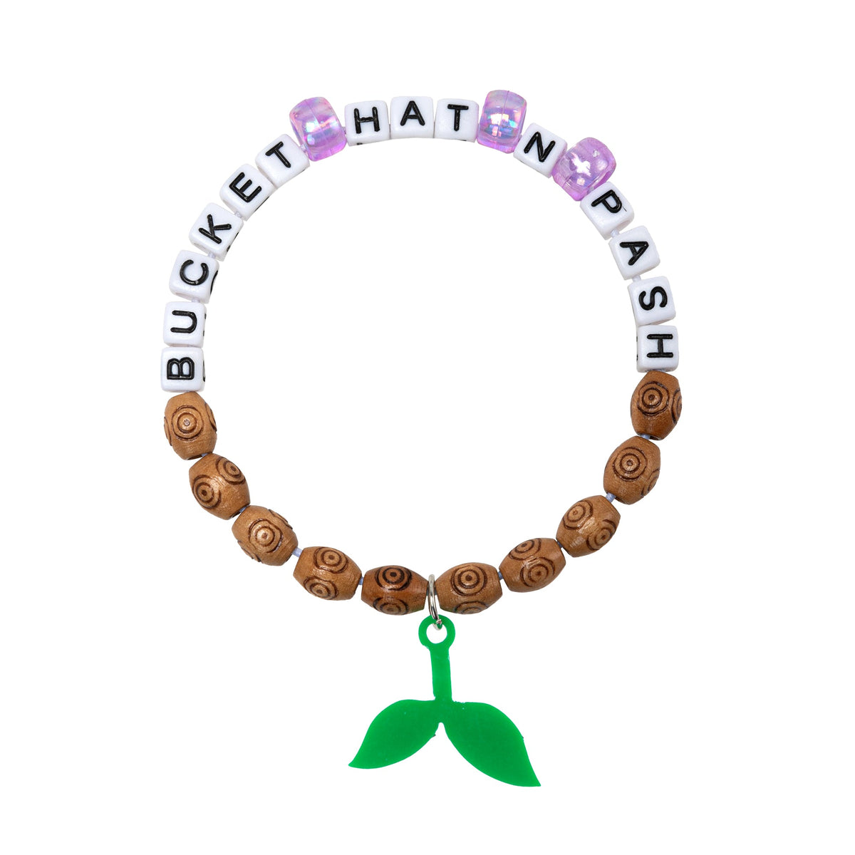 Bucket Hat & Pash Kandi Bracelet
