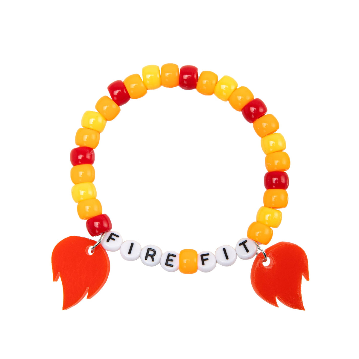 Fire Fit Kandi Bracelet