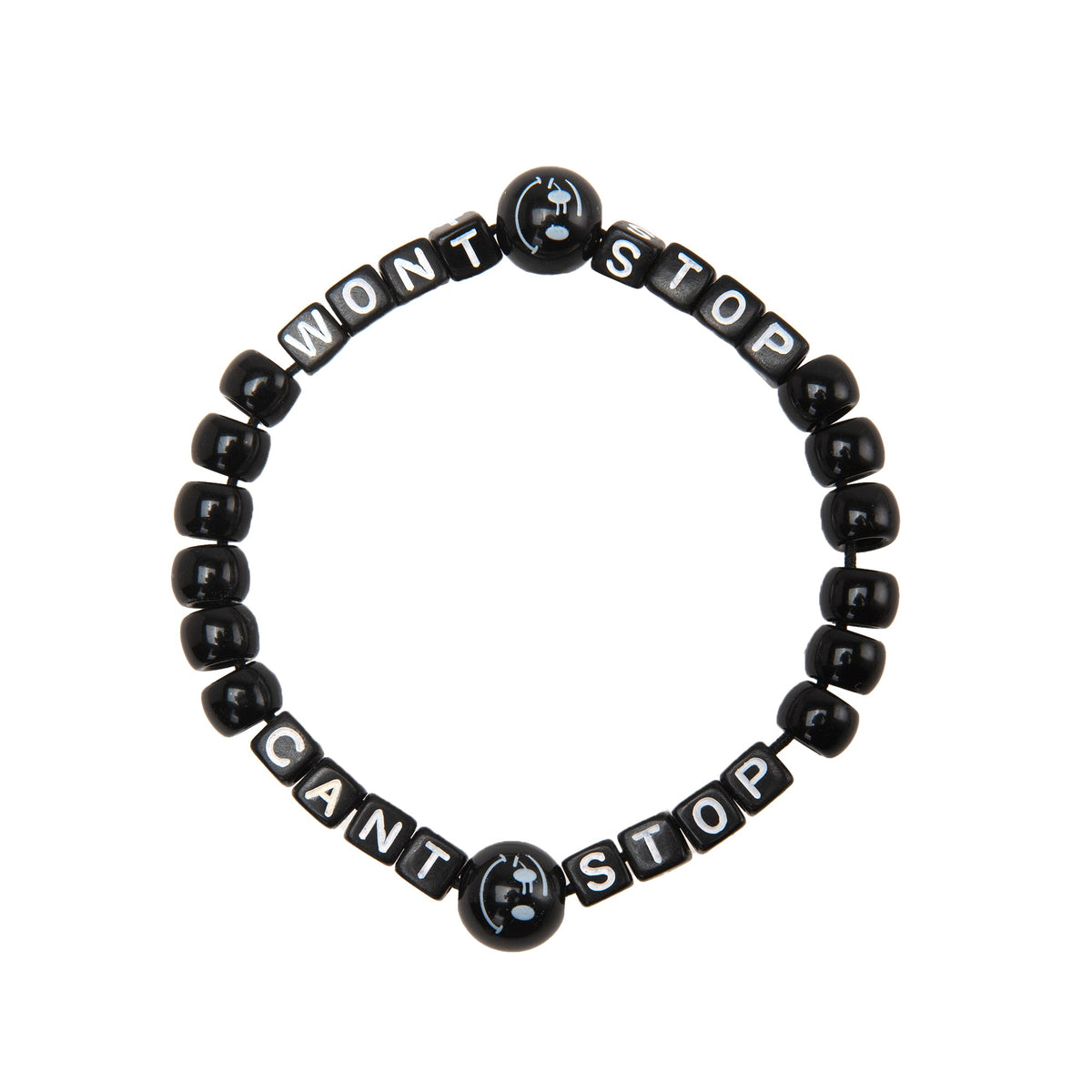 Can't Stop Won't Stop Kandi Bracelet