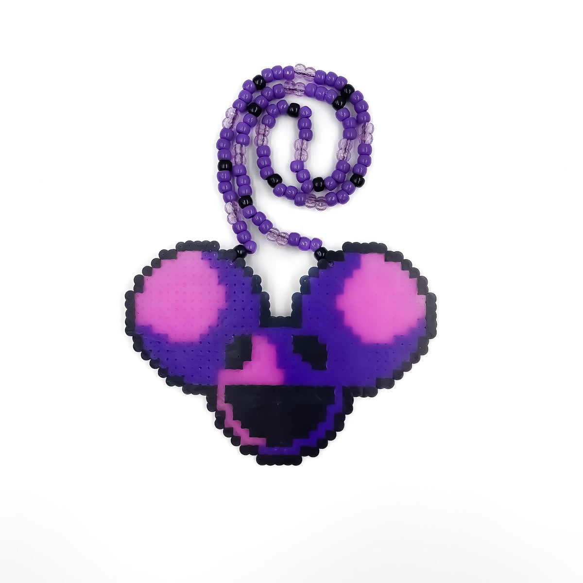 Deadmau5 Logo Perler Necklace (Medium)