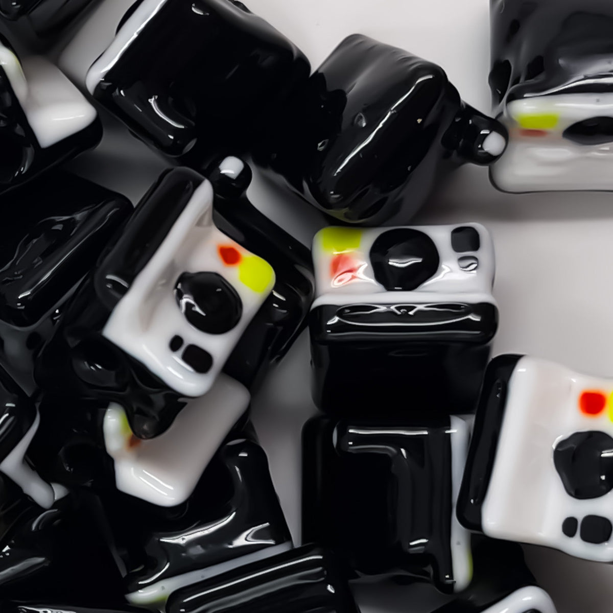 Instant Camera Kandi Bead