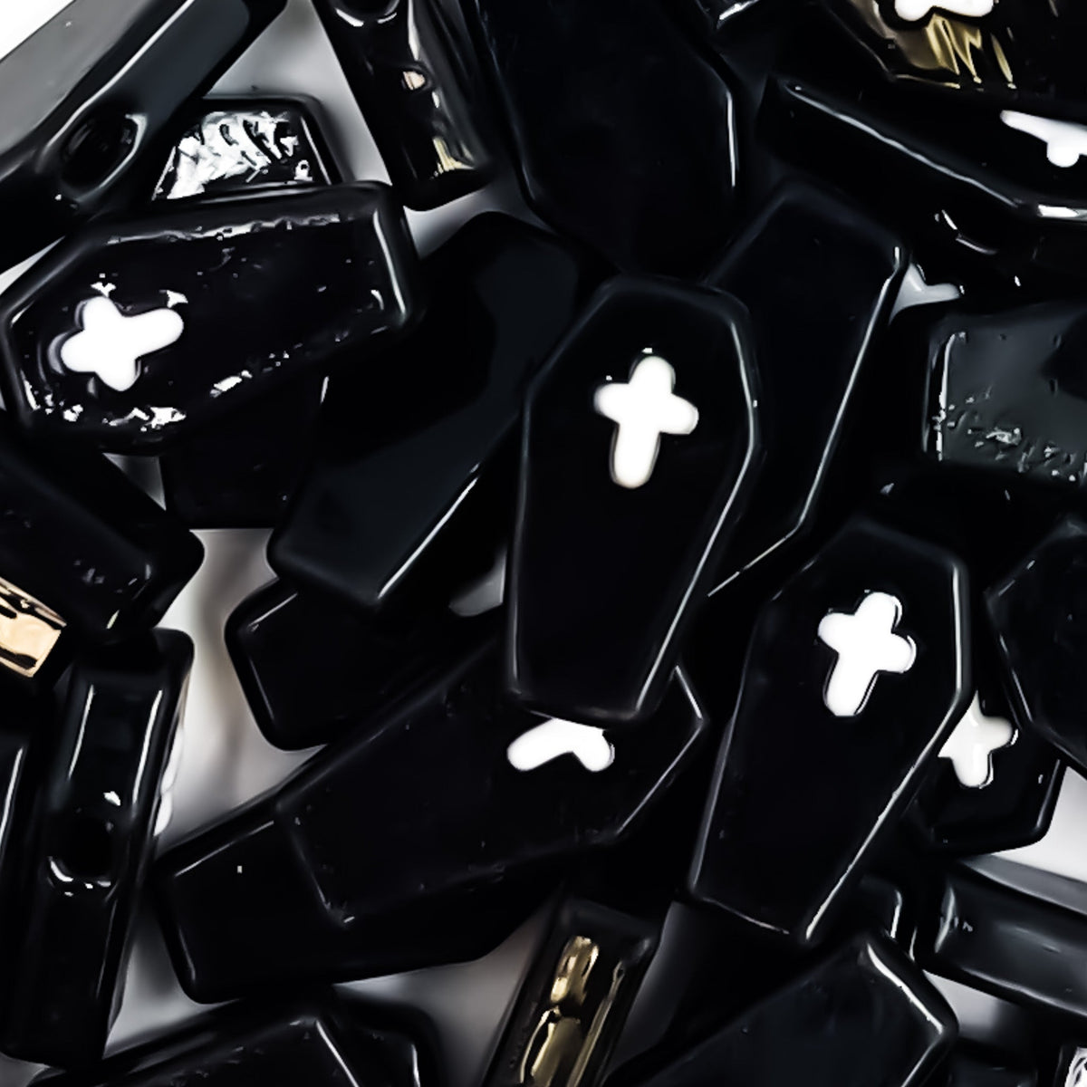 Coffin Kandi Bead