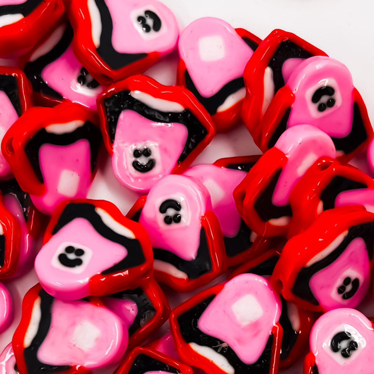 Tripping Tongue Kandi Bead