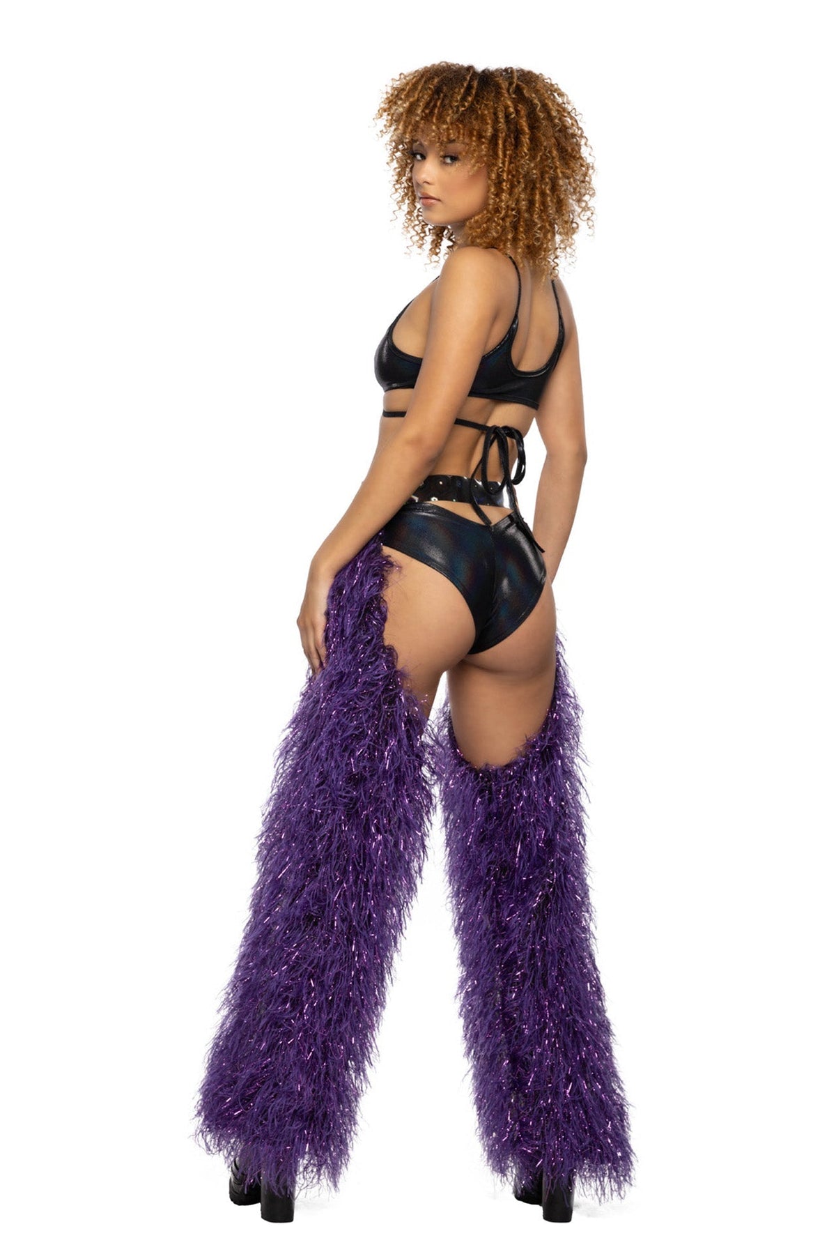 Electric Dreams Light-Up Shag Chaps