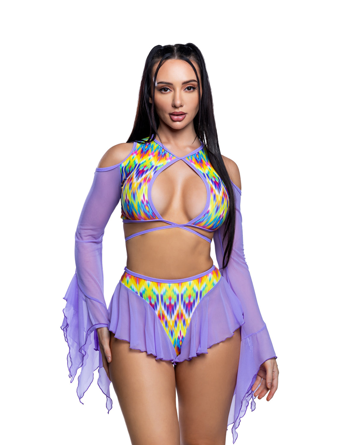 Flow Rave Top Cutout Top