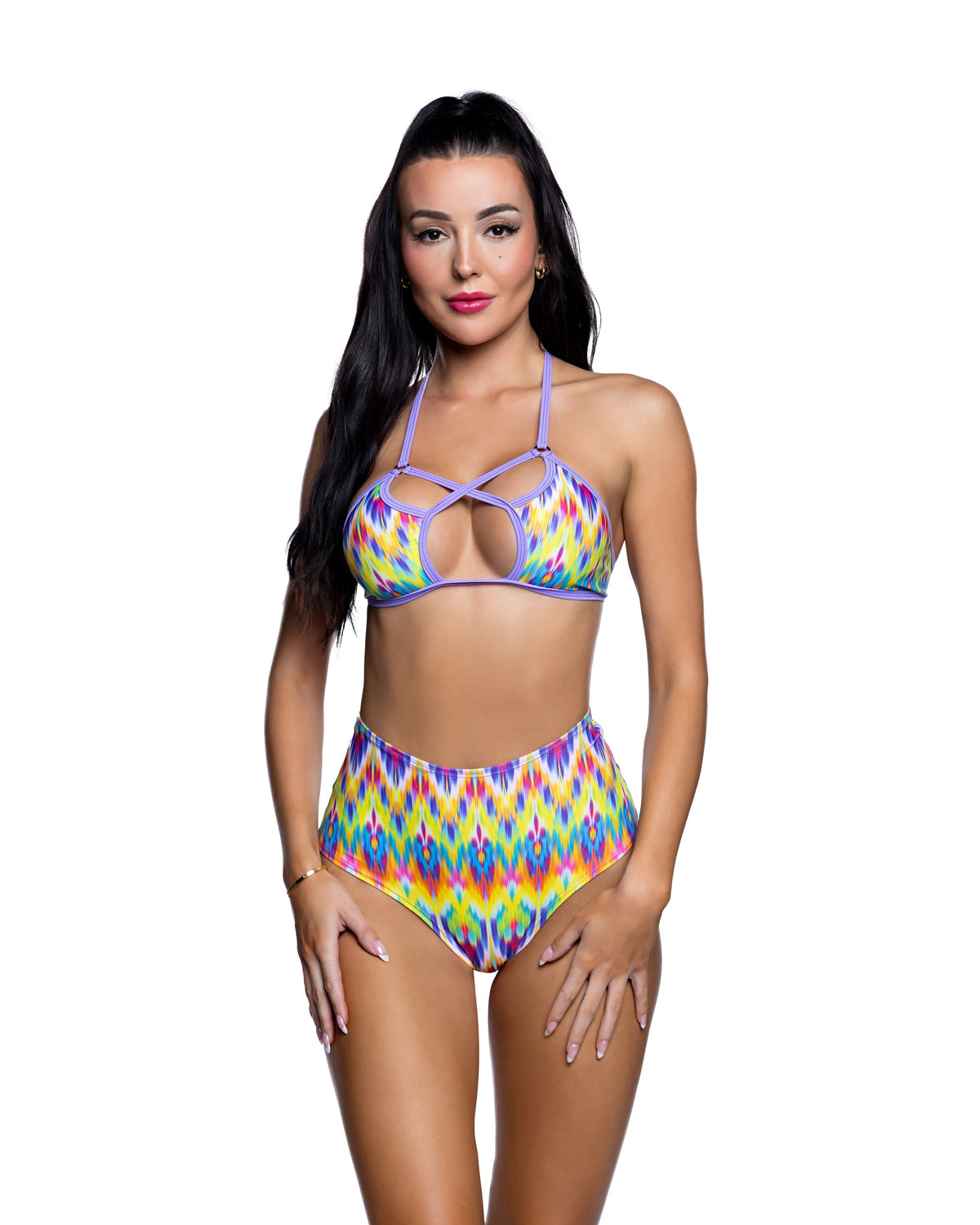 Criss Cross Halter Rave Top
