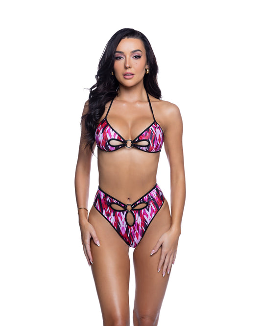 Pastel Pop Ring Top & Short Set for rave looks