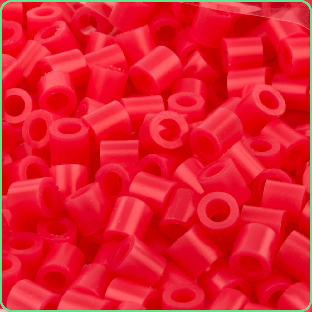 Translucent Red Fuse Beads (5mm, 1000 Pack)