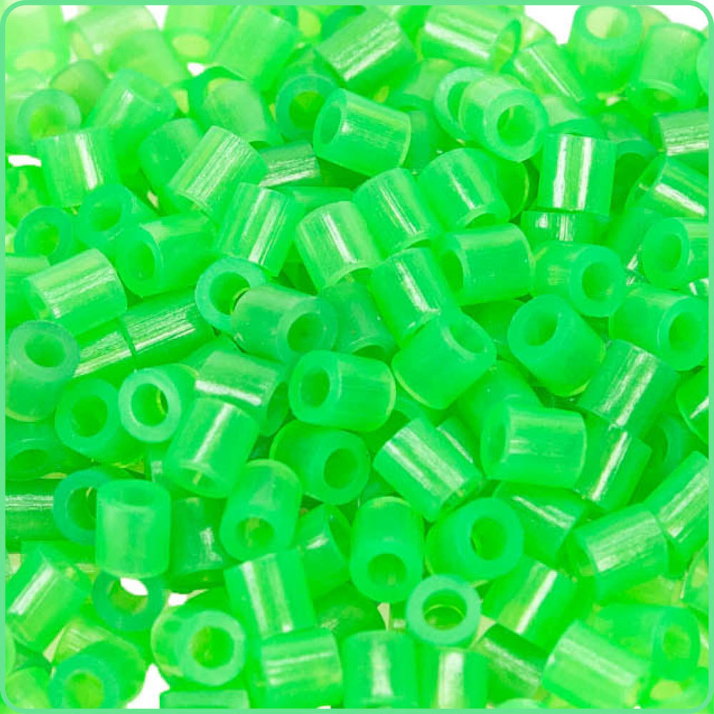 Green Glow-in-the-Dark Fuse Beads (5mm, 1000 Pack)