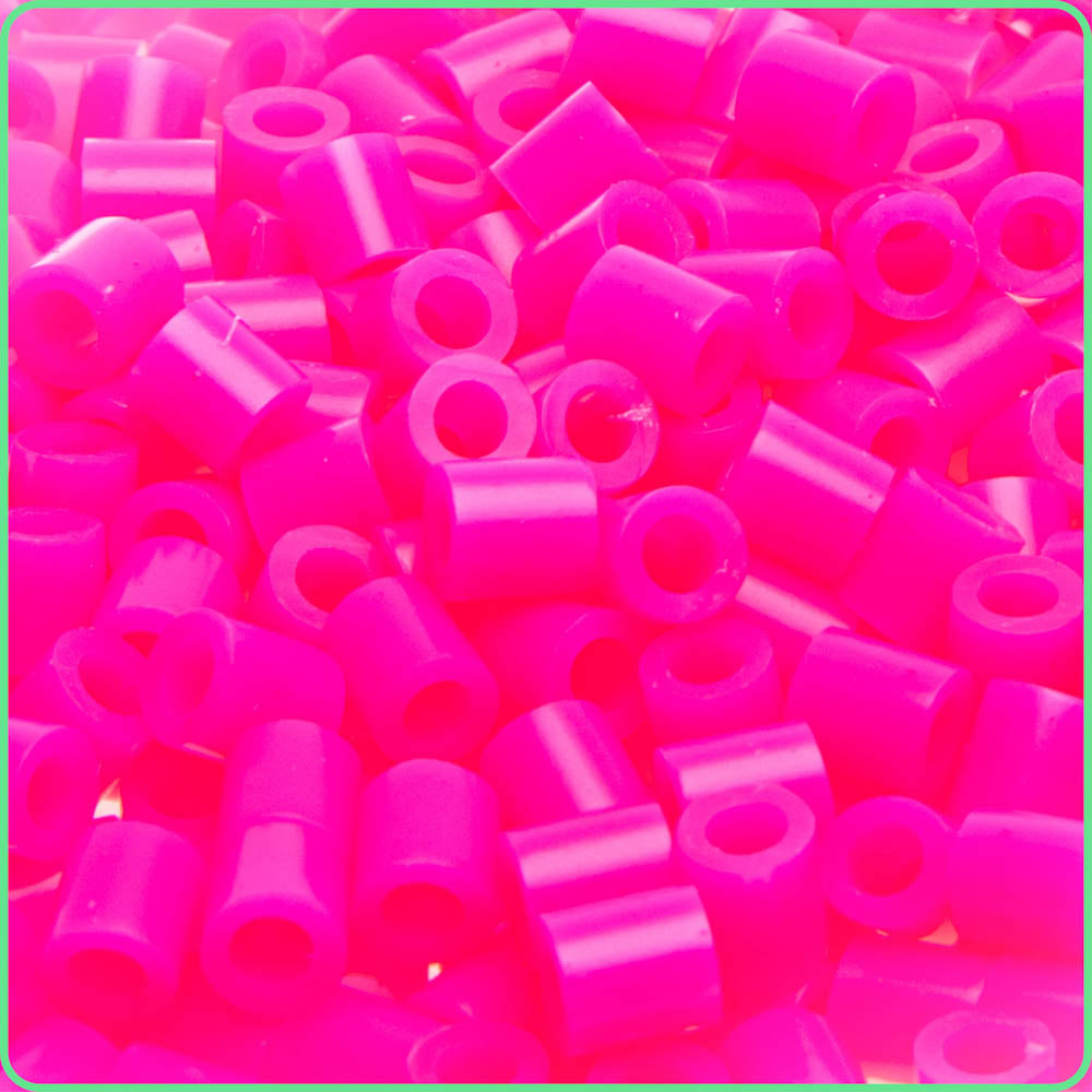 Bubble Gum Pink Fuse Beads (5mm, 1000 Pack)