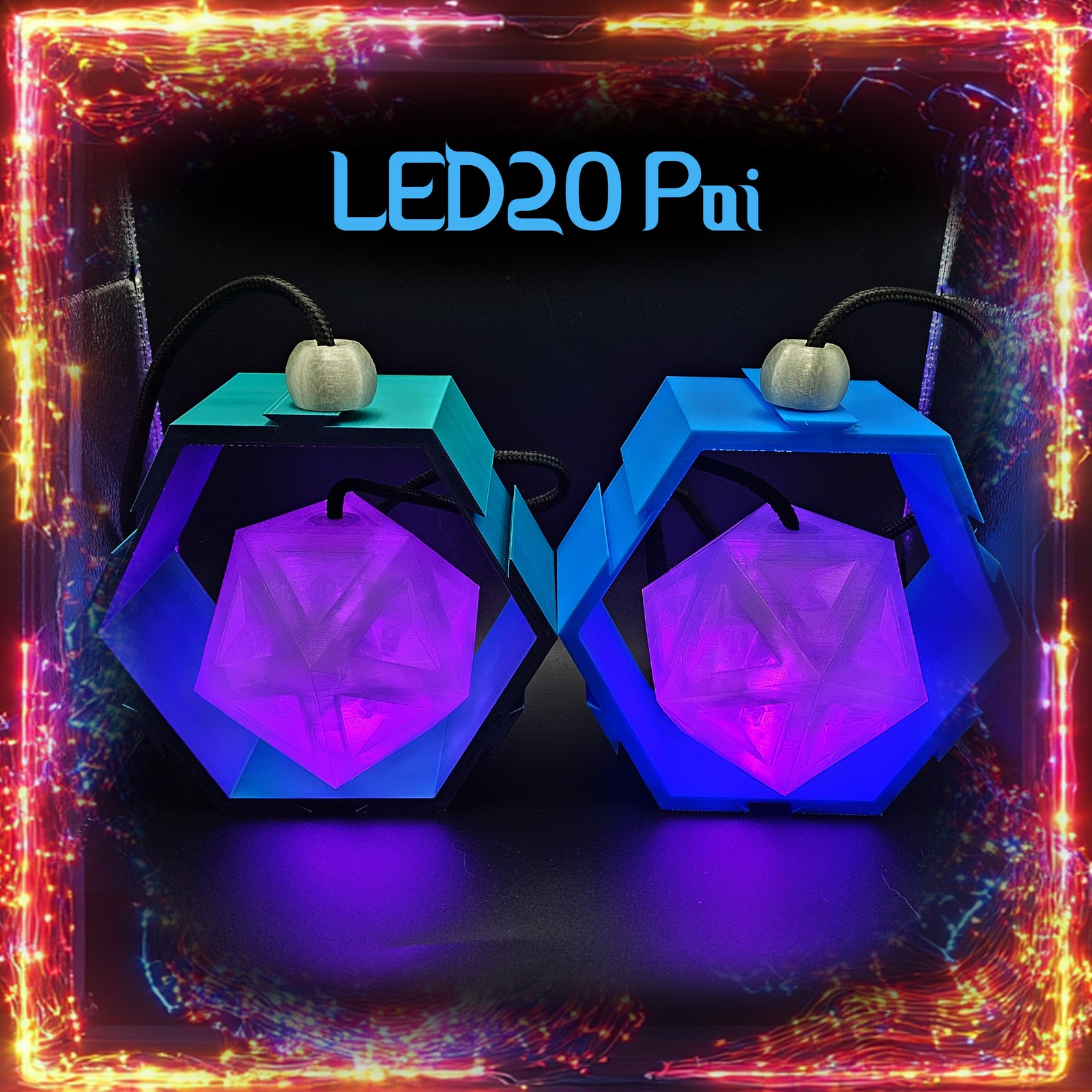 LED Modular Poi Set