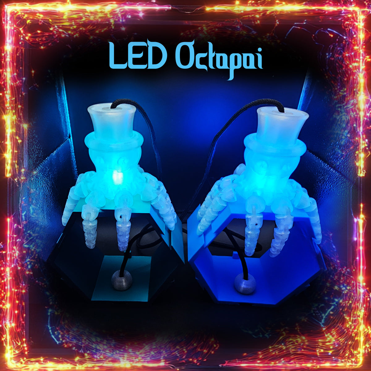 LED Modular Poi Set