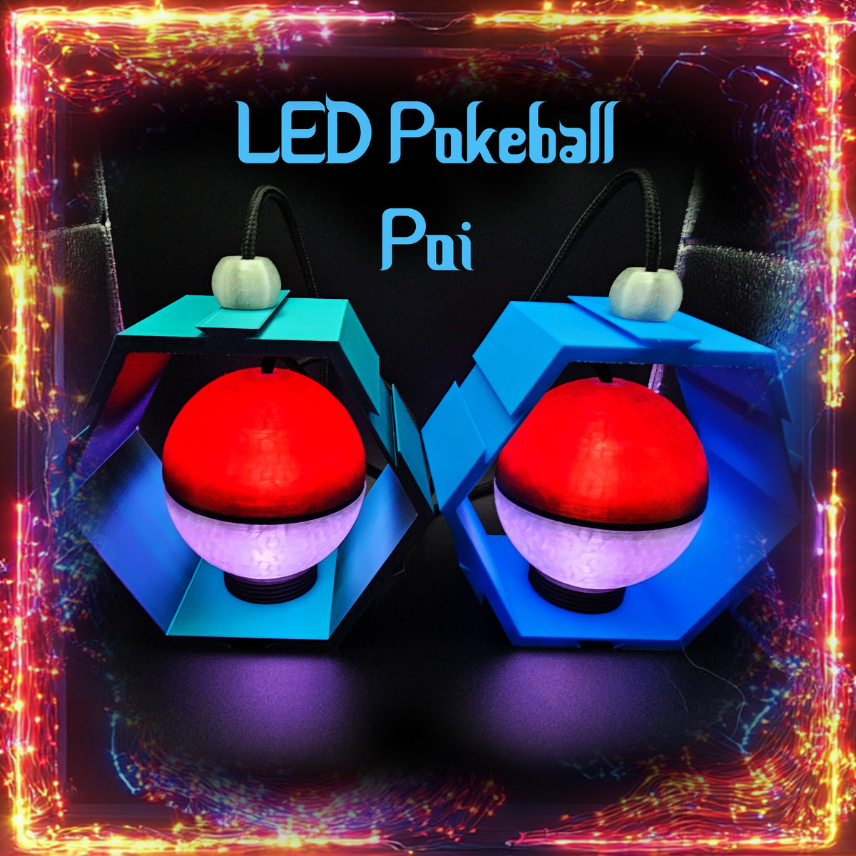 LED Modular Poi Set