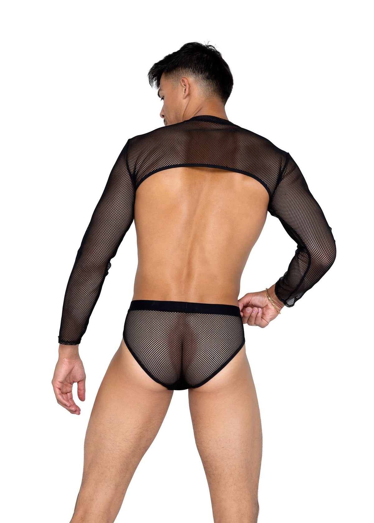 Men's X-Posed Crop Top