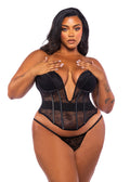 Chantilly Lace 2-Piece Corset Set