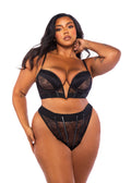 Chantilly Lace 2-Piece Bustier Set