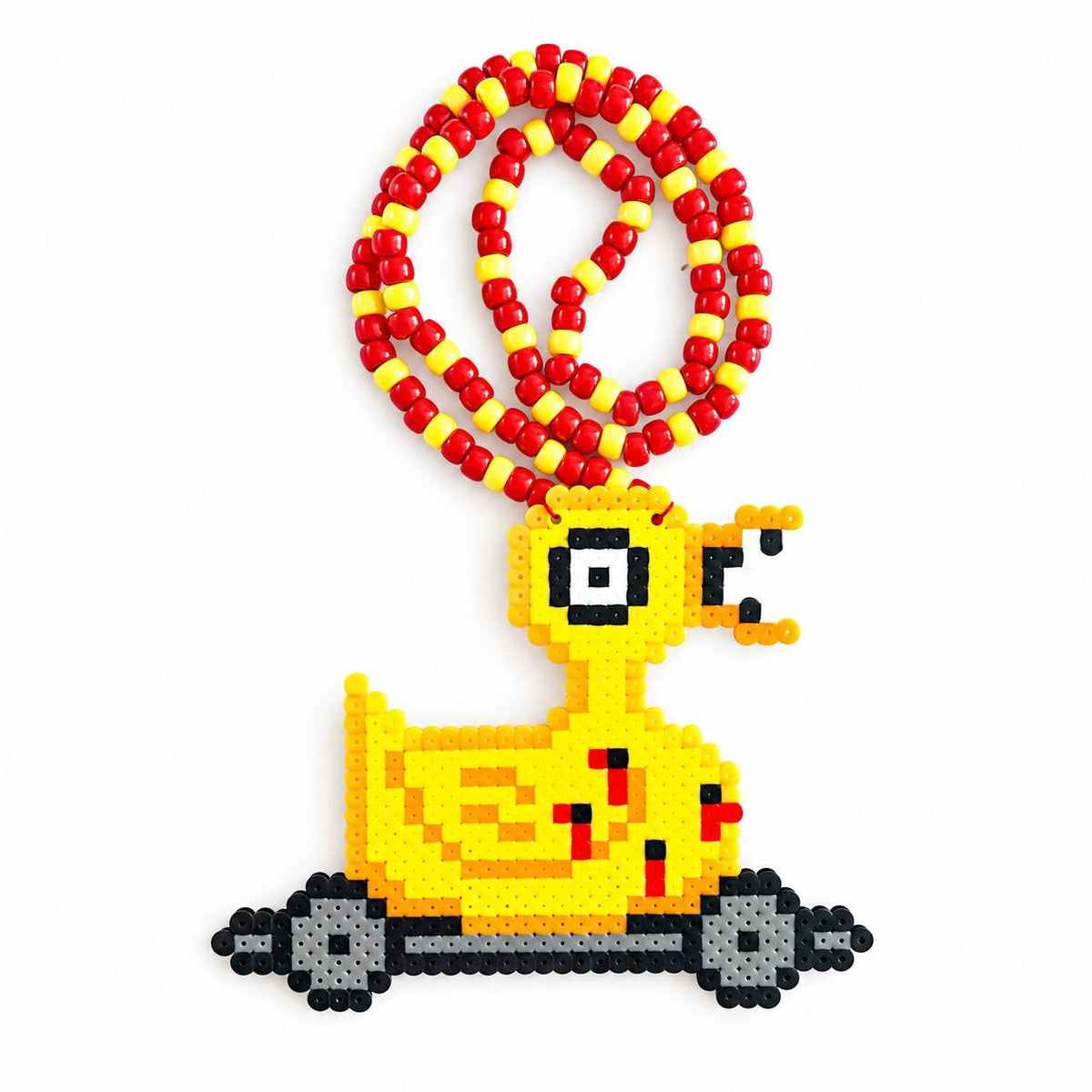 NBC Rolling Ducky Perler Necklace (Medium)