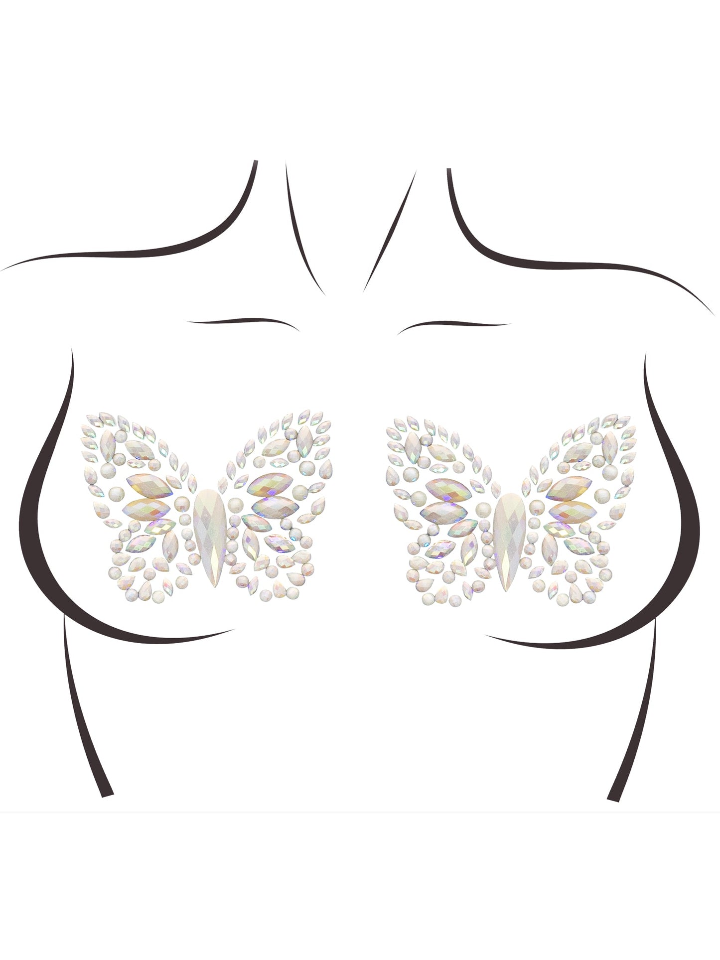 Chrysalis Sticker Nipple Pasties