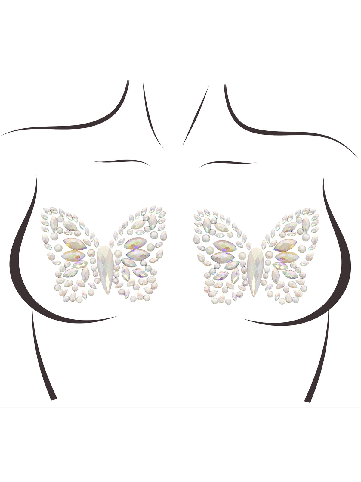 Chrysalis Sticker Nipple Pasties