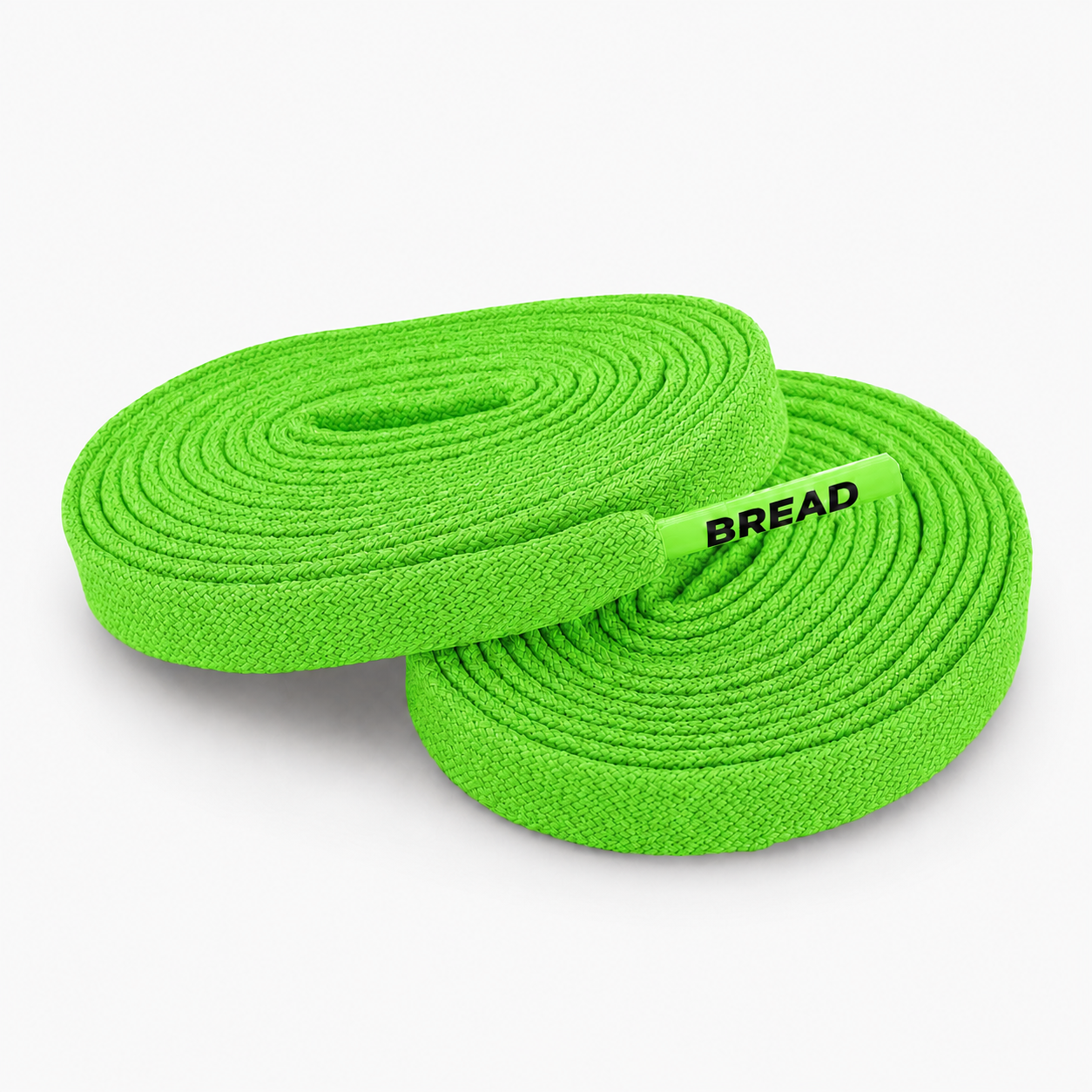 Neon Green Elastic Shoelaces