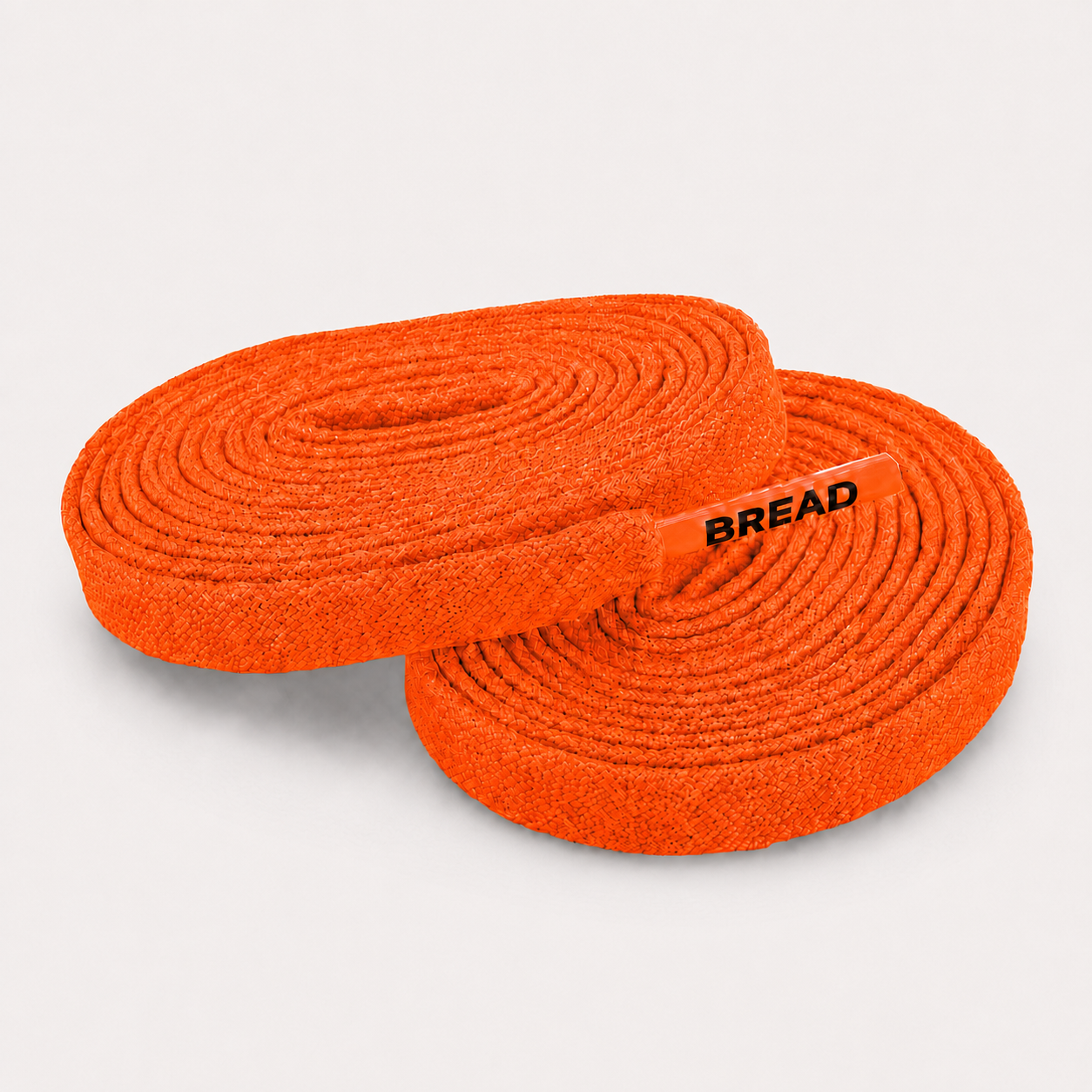 Neon Orange Elastic Shoelaces