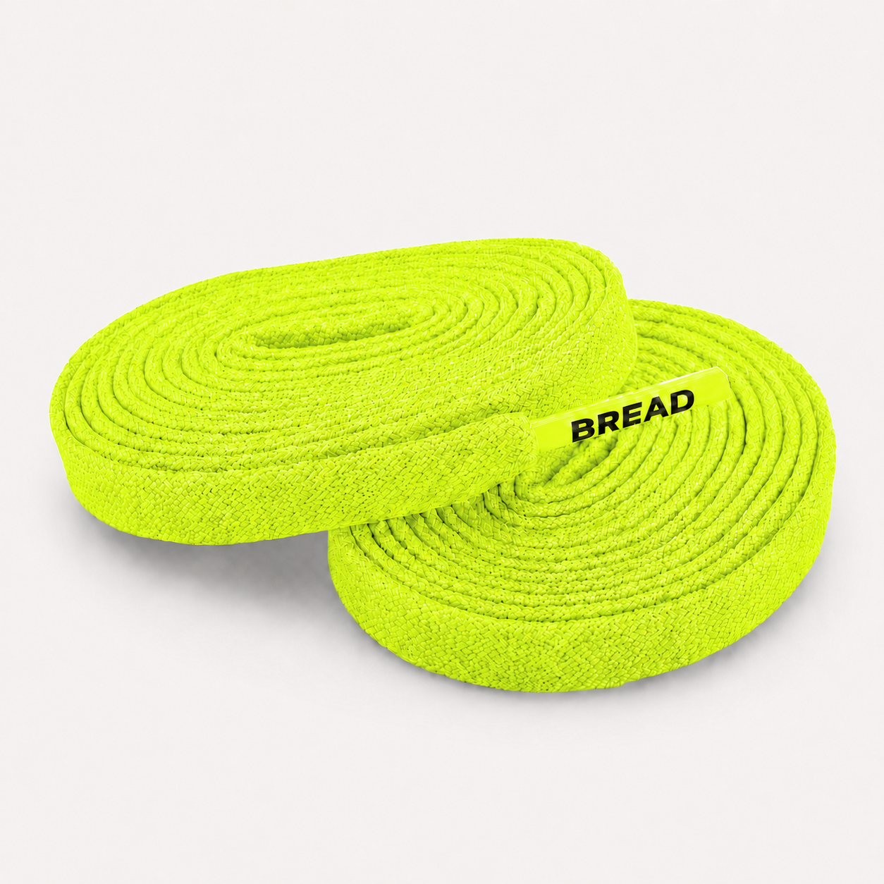 Neon Yellow Elastic Shoelaces