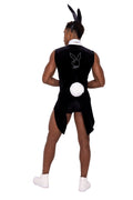Men's Tuxedo Bunny 8-Piece Costume