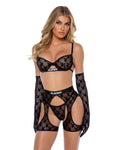 Flocked Bunny Chaps