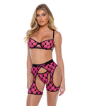 Flocked Bunny Chaps