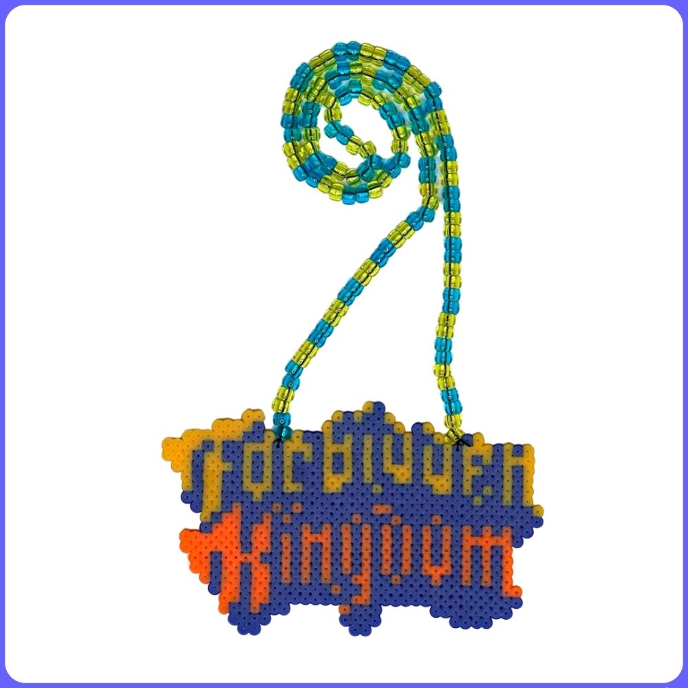 Forbidden Kingdom Perler Necklace (XL)