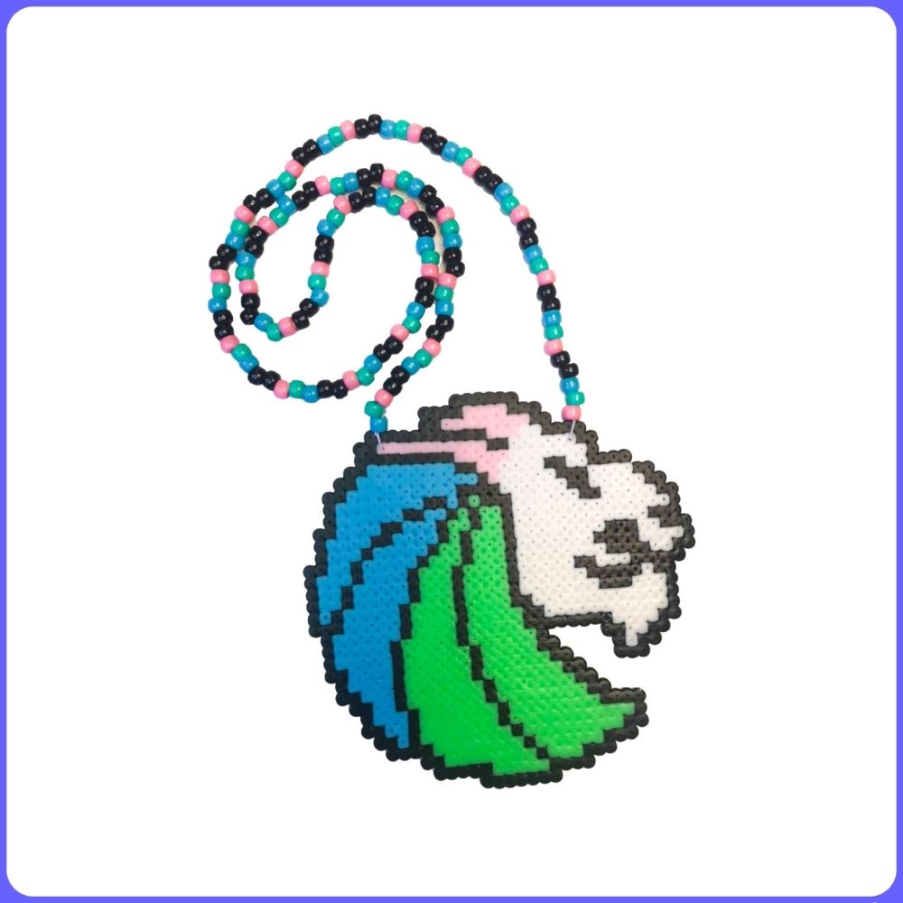 Seven Lions Perler Necklace (XL)
