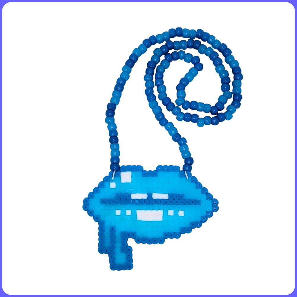 Lips Perler Necklace (Small)