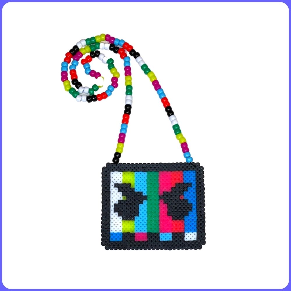 Barely Alive Perler Necklace (Medium)