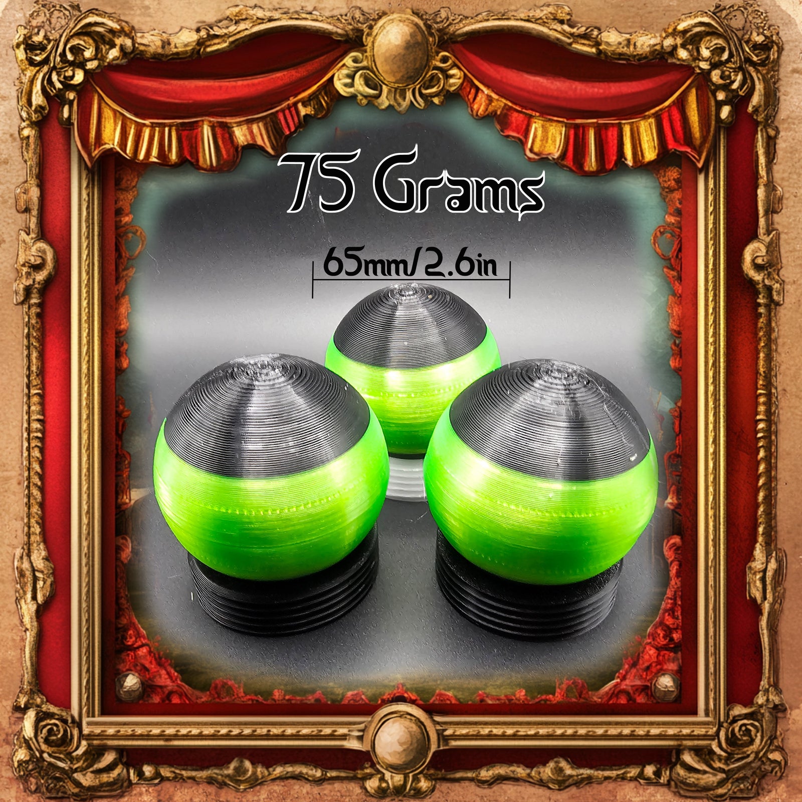 Sand-Filled Juggling Balls 65mm (Set of 3)