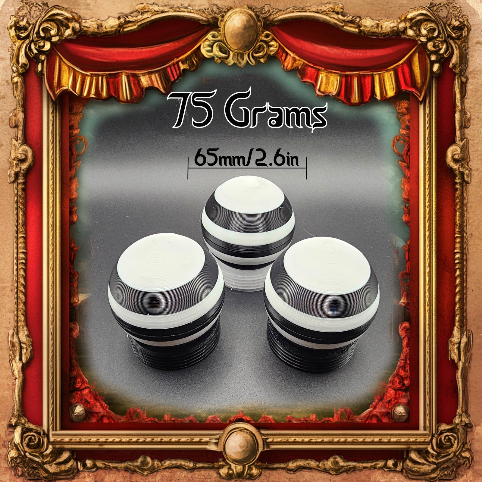 Sand-Filled Juggling Balls 65mm (Set of 3)