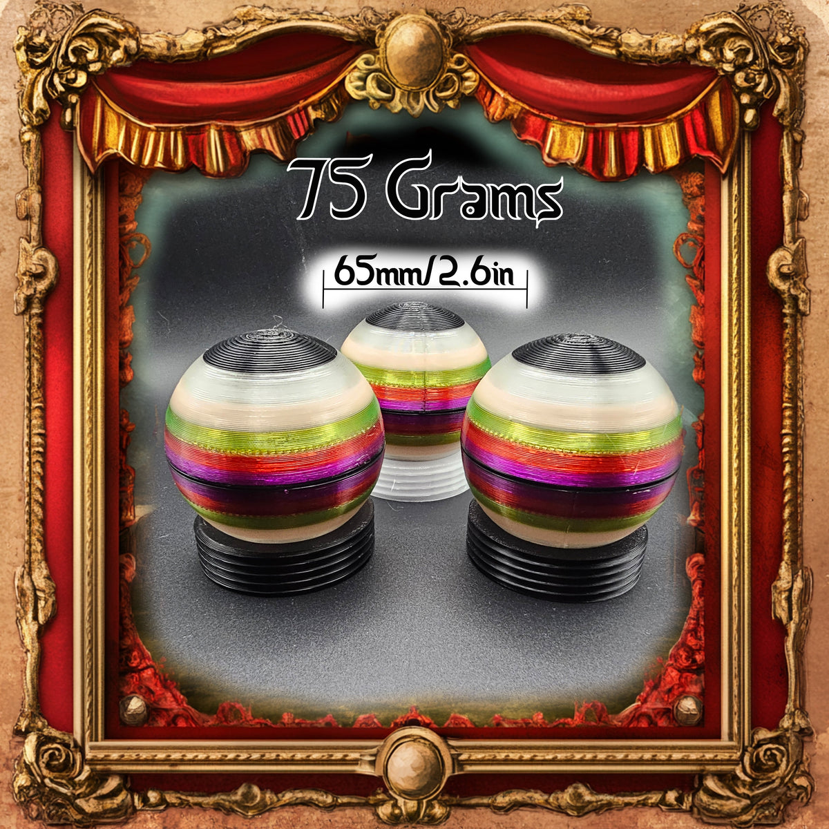 Sand-Filled Juggling Balls 65mm (Set of 3)