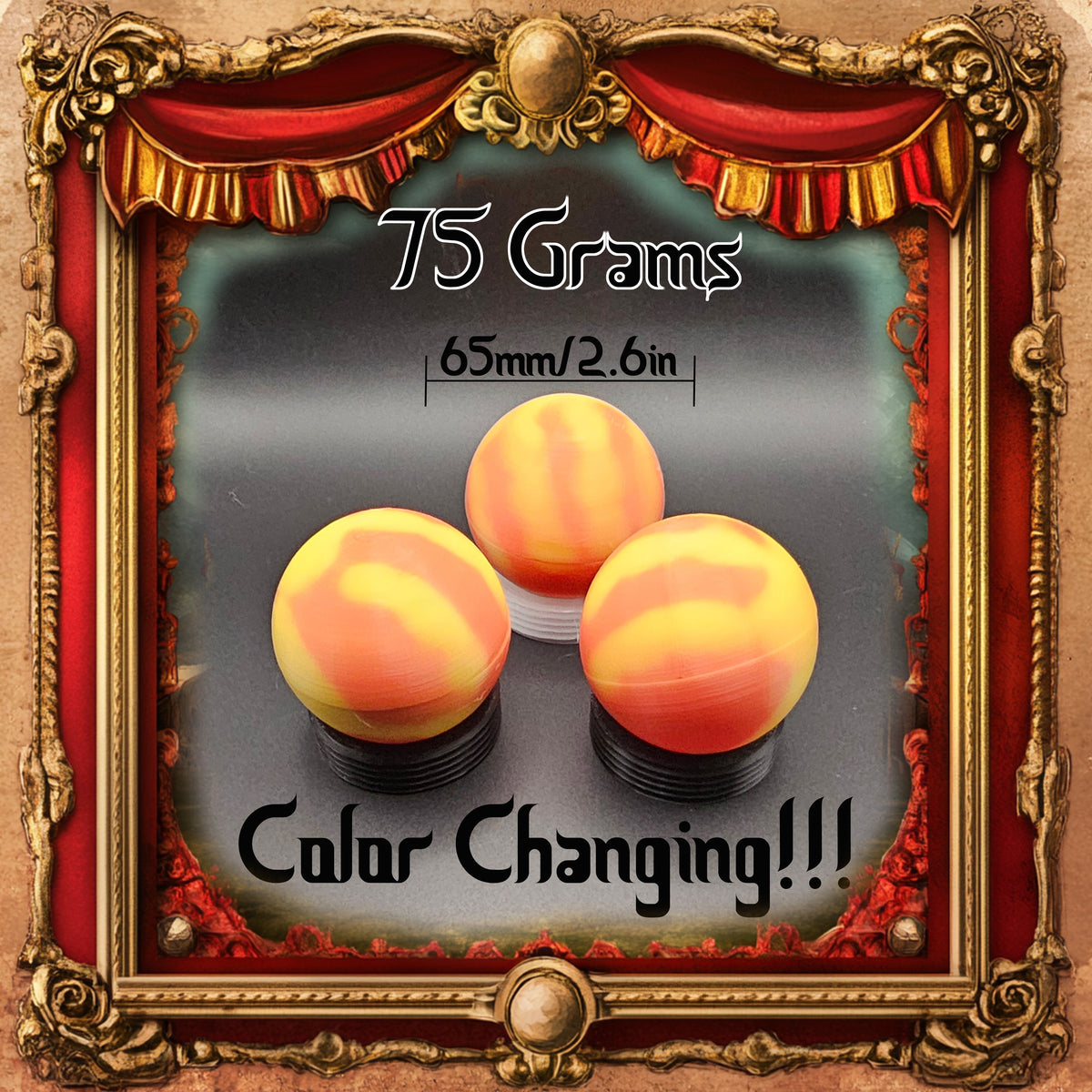 Sand-Filled Juggling Balls 65mm (Set of 3)