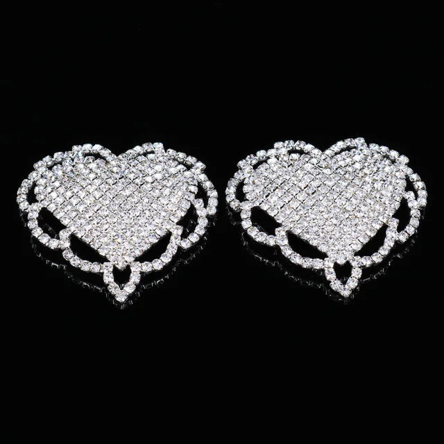 Luxury Crystal Pendant Body Jewelry – Shimmering Rhinestone Charm Set & Exotic Accents for Raves, Festivals & Fine Lingerie