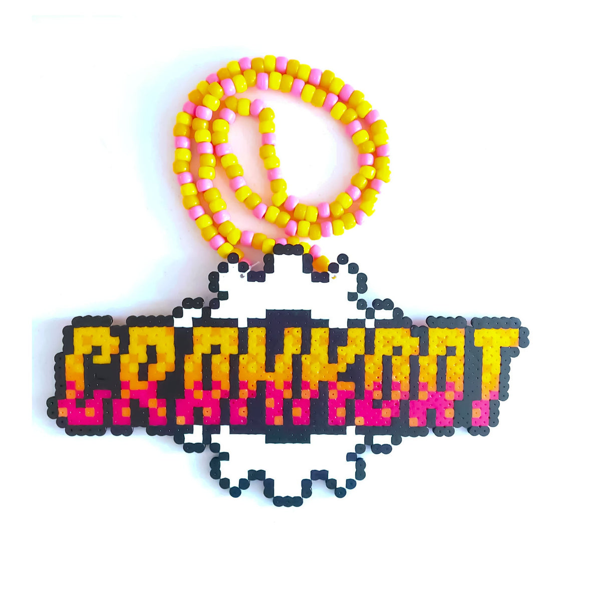 Crankdat Gear Perler Necklace (Medium)