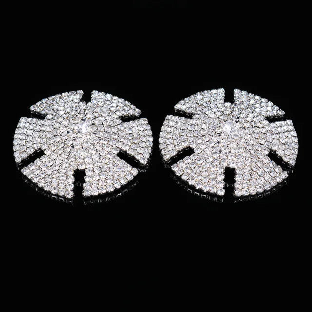Luxury Crystal Pendant Body Jewelry – Shimmering Rhinestone Charm Set & Exotic Accents for Raves, Festivals & Fine Lingerie