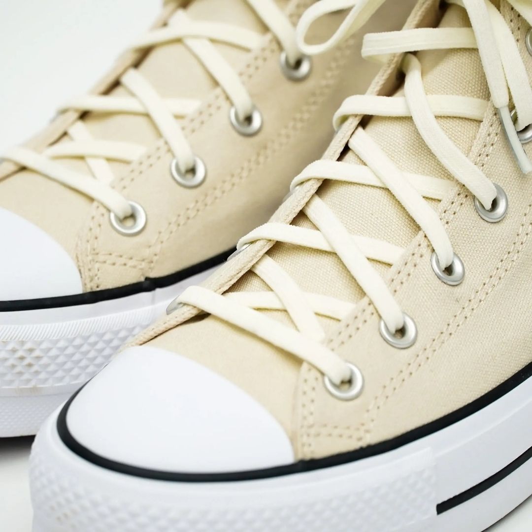Luxe Creme Elastic Shoelaces