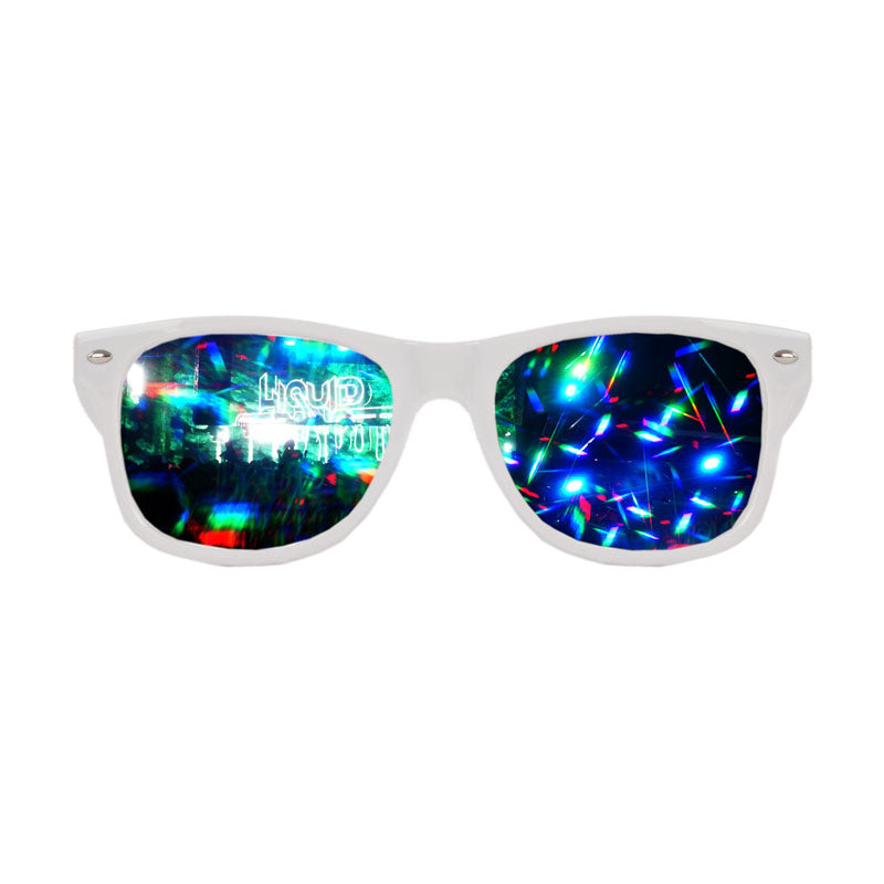 White Diffraction Glasses