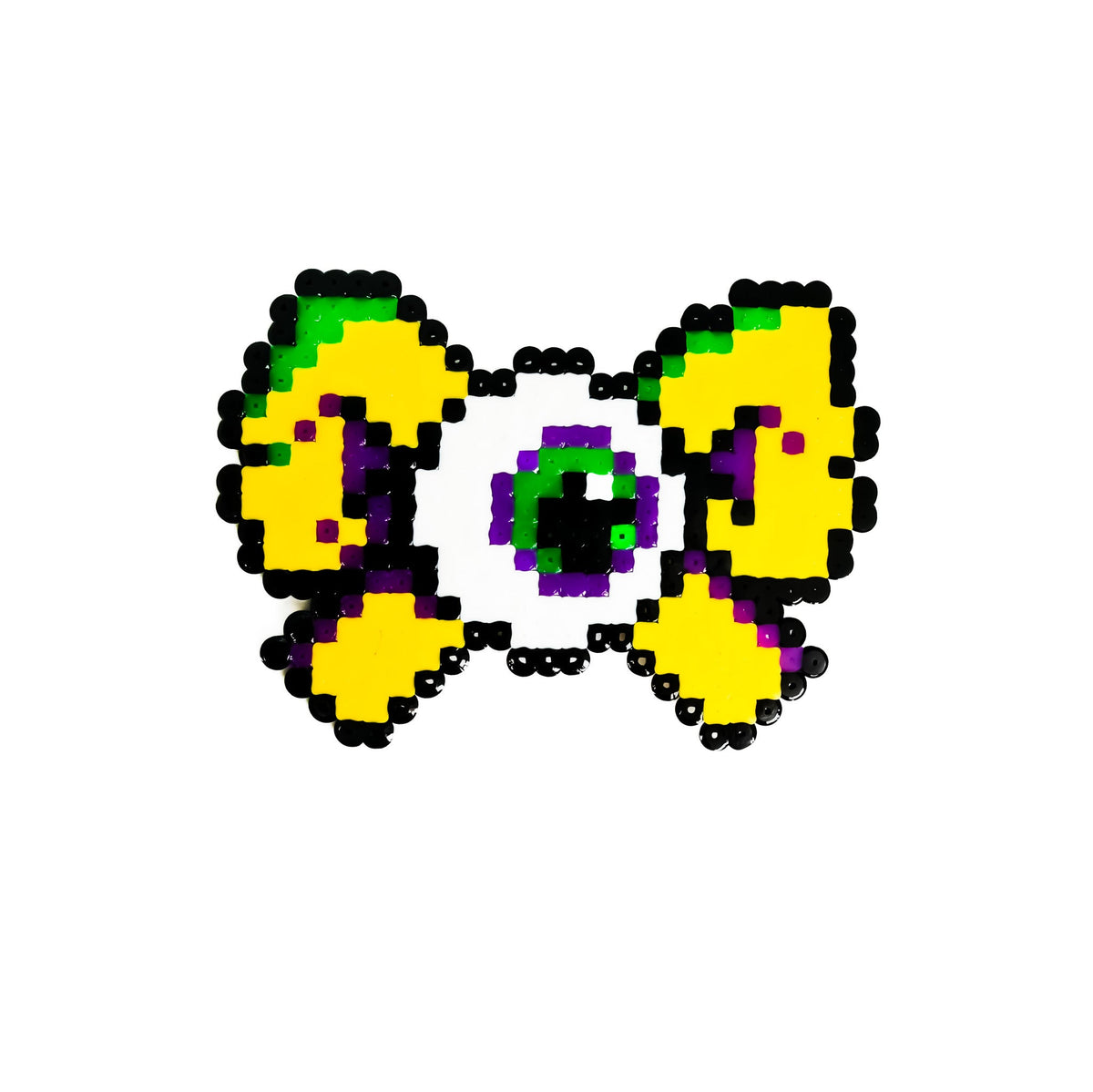 EDC Glitch Gaze Bow Hair Clip