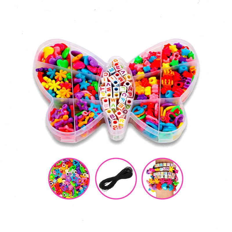 Colorful Charm Bead Kit (400 Beads)