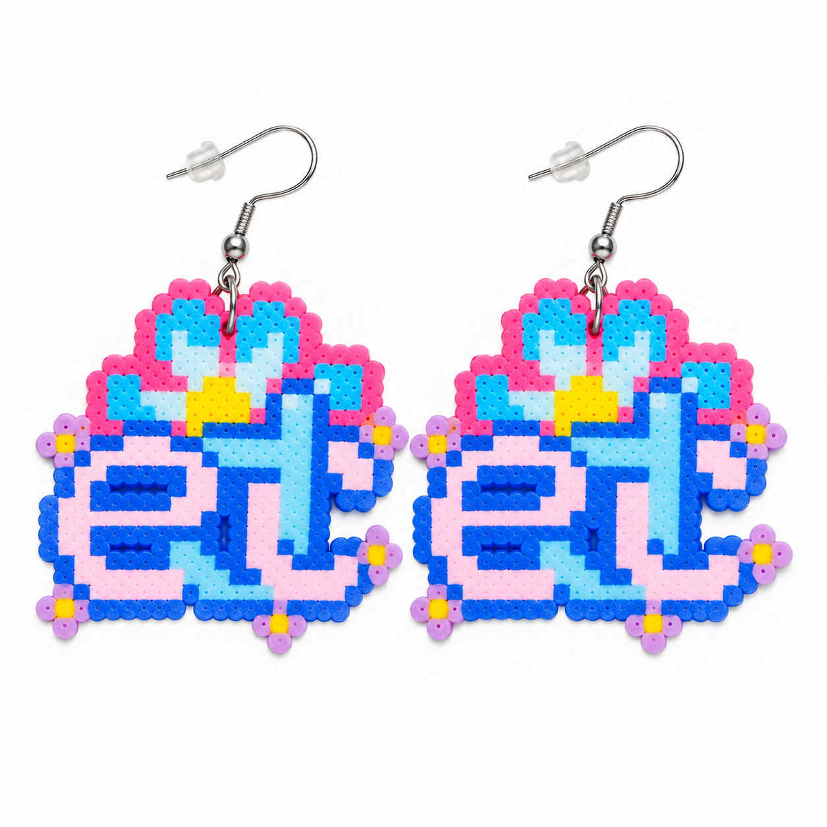 EDC Flower Perler Earrings
